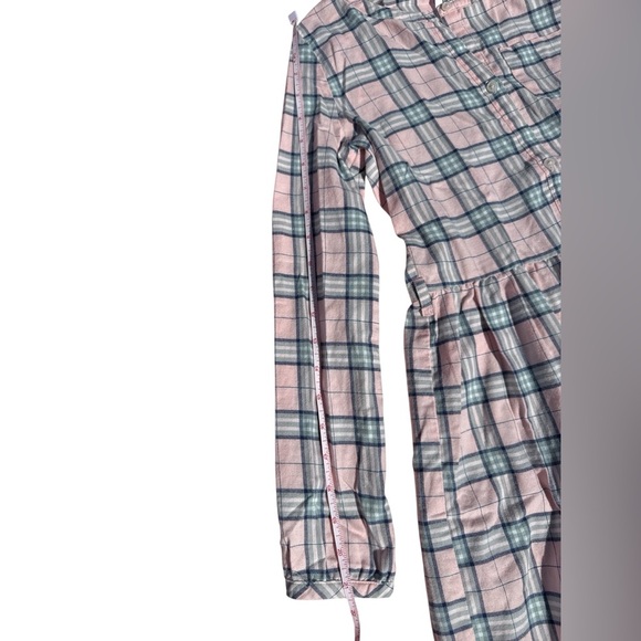 Carter's Pink and Gray Plaid Dress - Picture 4 of 10